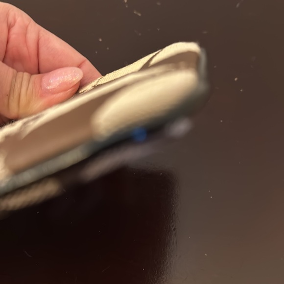 Coach patchwork wristlet.Brown snd tan. Good condition - Picture 3 of 5